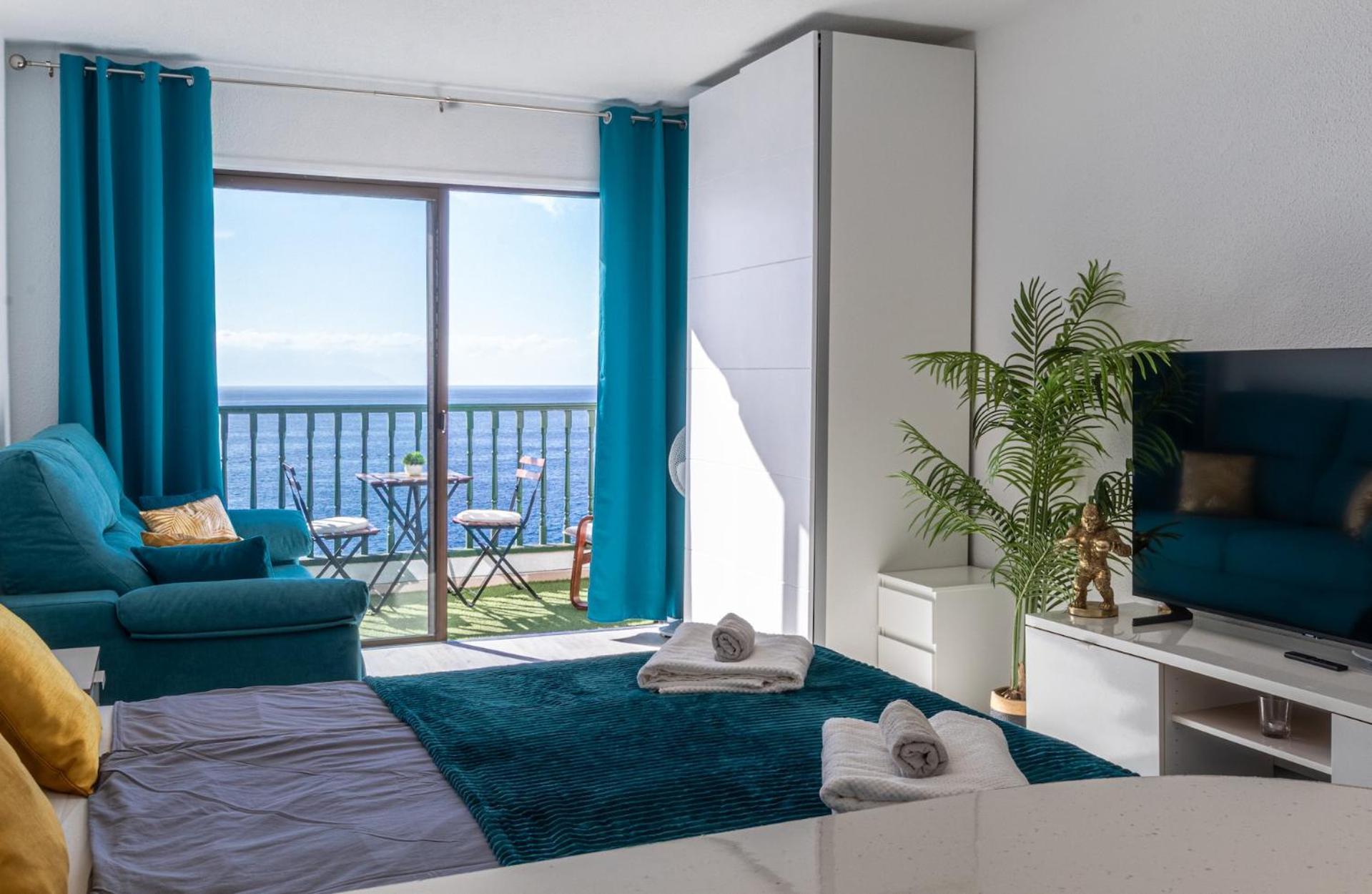 Oceanfront Studio By Dream Homes Tenerife Puerto de Santiago  Esterno foto