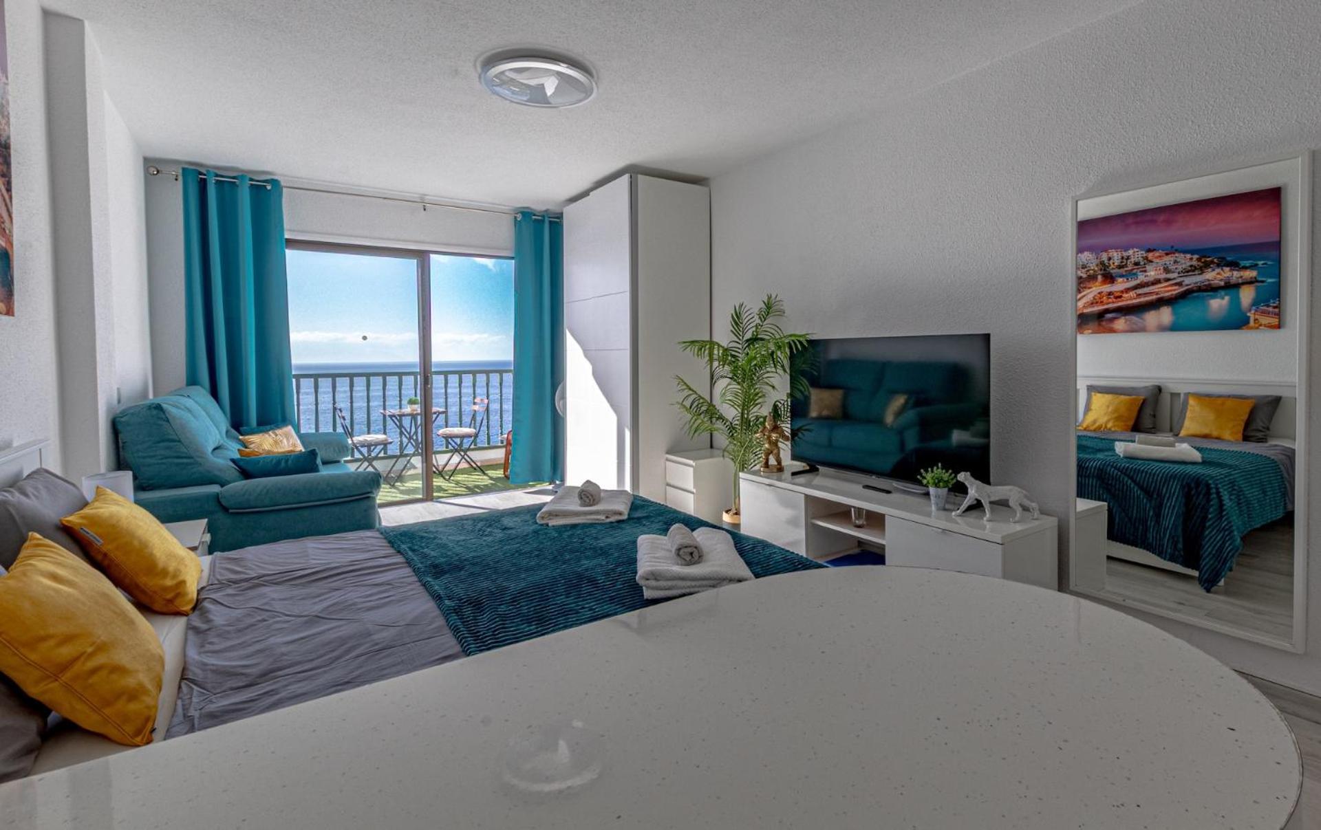 Oceanfront Studio By Dream Homes Tenerife Puerto de Santiago  Esterno foto