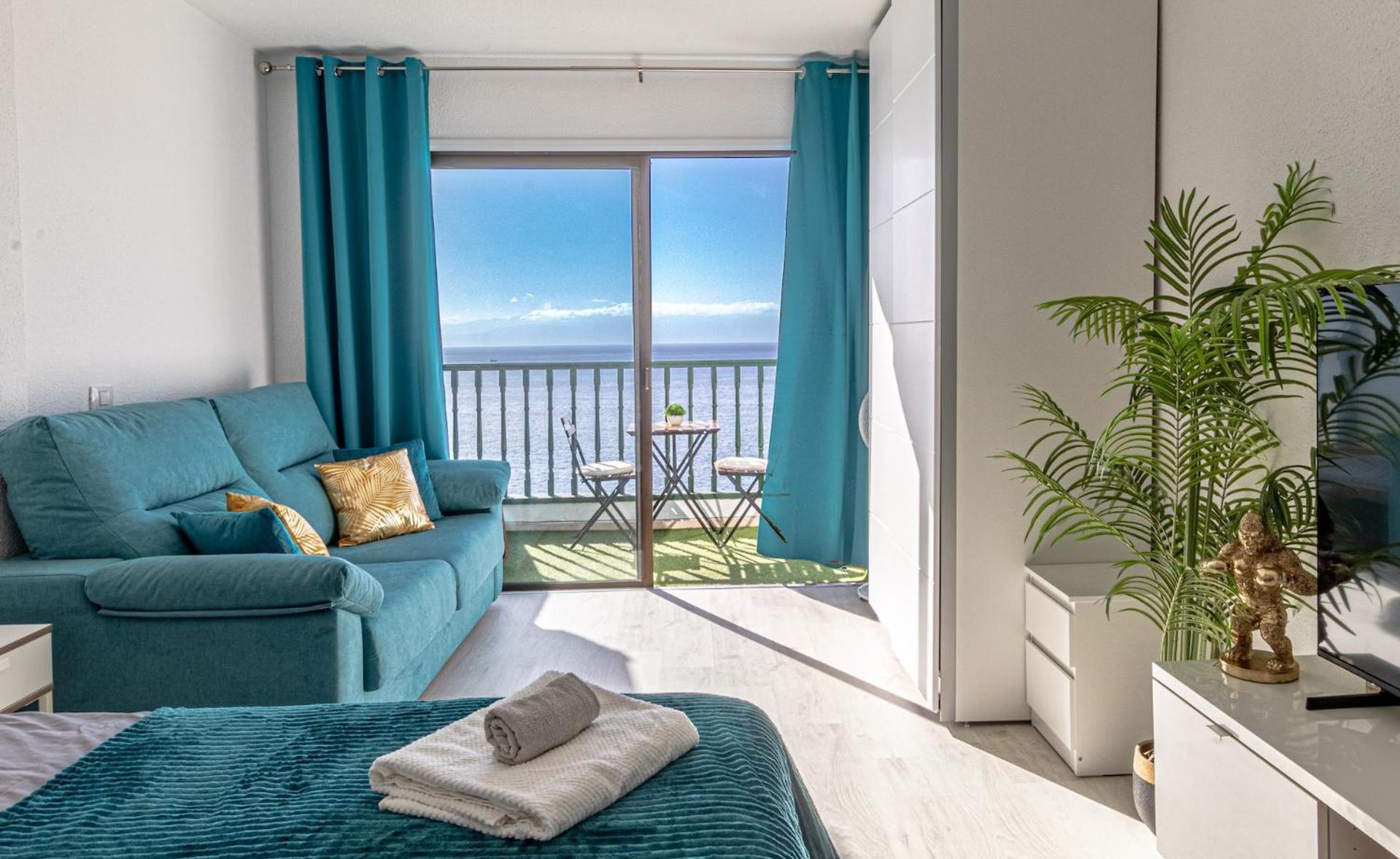 Oceanfront Studio By Dream Homes Tenerife Puerto de Santiago  Esterno foto